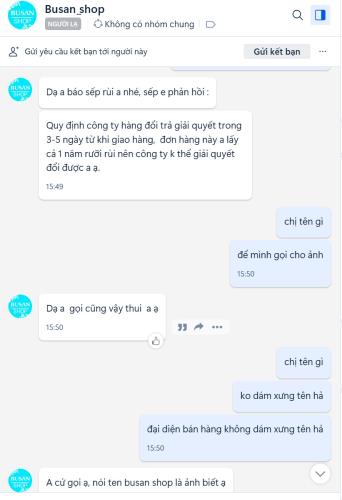 mỹ phẩm phạm hùng busan shop lừa đảo-0914179340